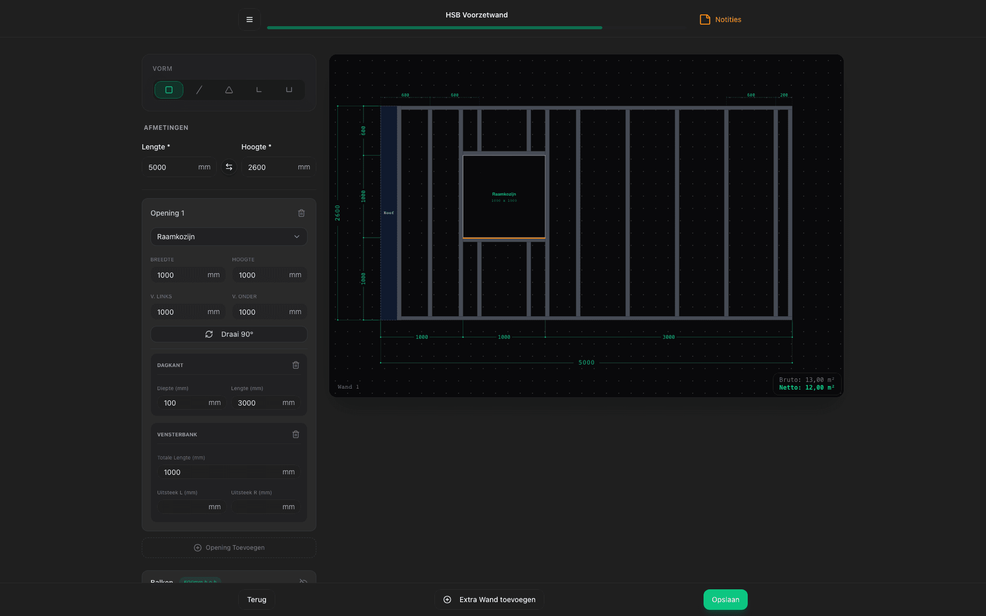 OfferteHulp - Metingen detail